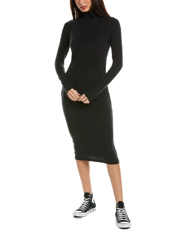 YEAR-End Sale James Perse Turtleneck Midi Dress