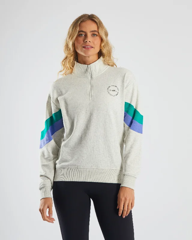 Buy More, Save More Sorana Half Zip Light Grey Melange