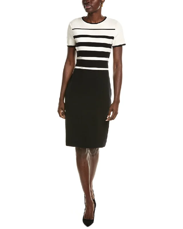 Price Fest Anne Klein Stripe Sweaterdress