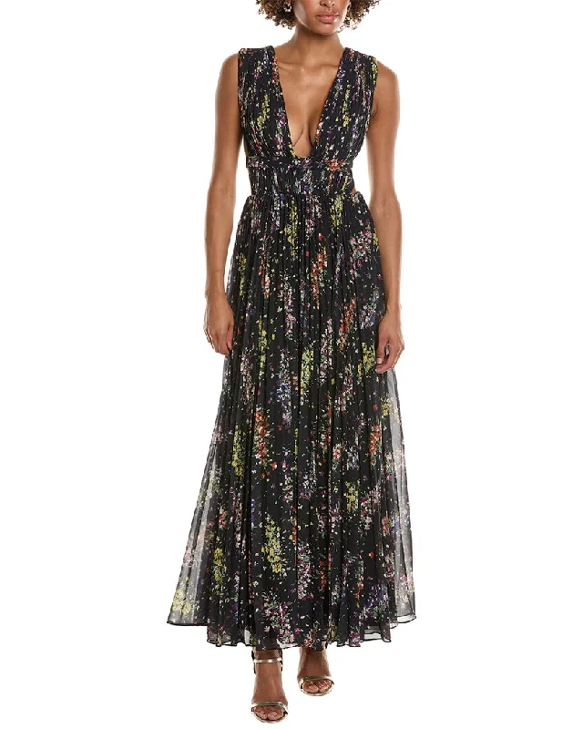 Extra Savings AMUR Valentino Deep-V Gown