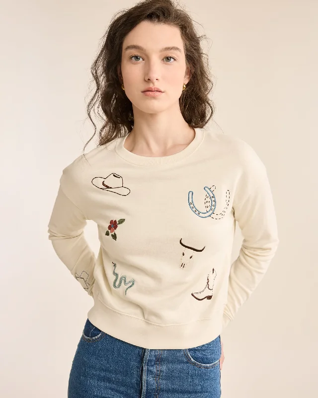 Women's Souvenir French Terry Crewneck