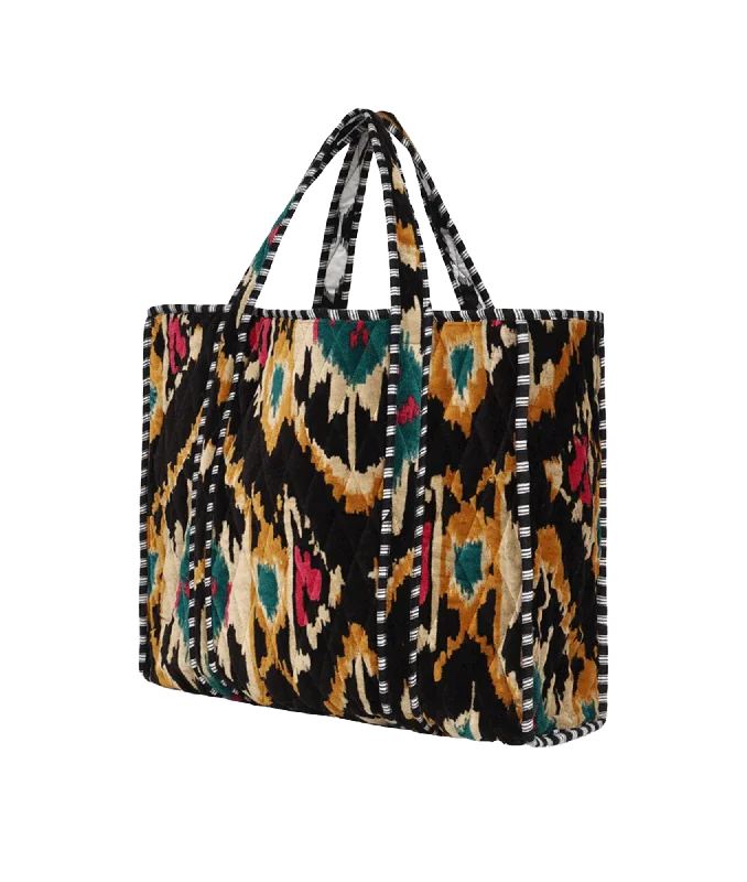 Special Savings Ultimate Ikat Velvet Tote - Multi
