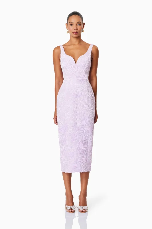 Great Deals OMR x ELLIATT: Dasher Eventwear Midi Dress In Purple