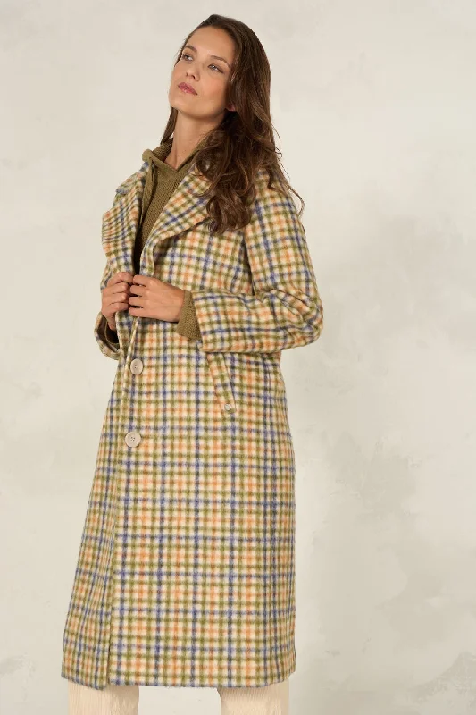 Blowout Sale MANTEAU À CARREAUX