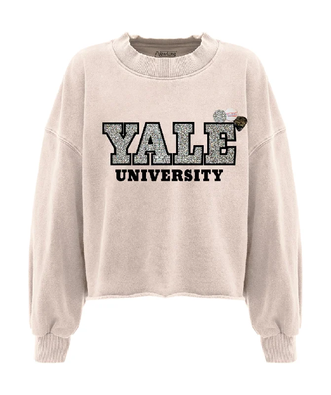 Sale Event Sweatshirt crop porter whisper "UNIVERSITY"