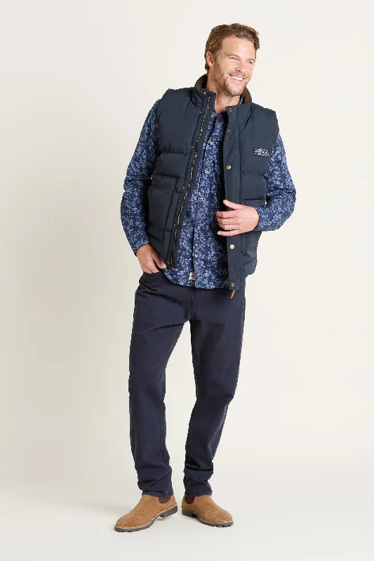 Navy Gilet