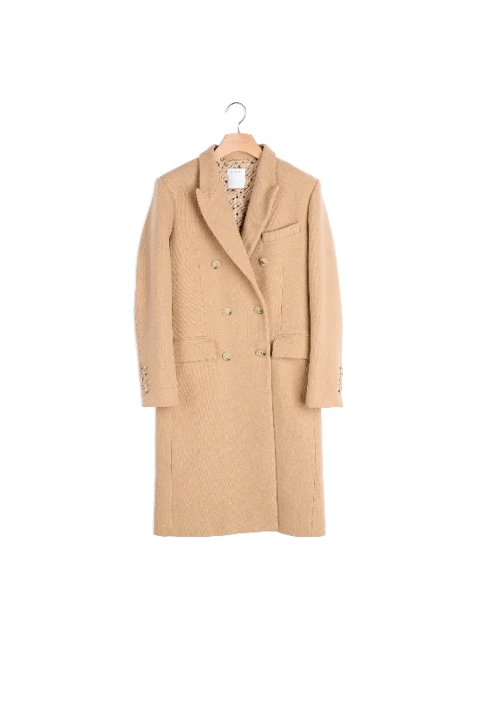 Clearance Sale Manteau long double boutonnage croisé