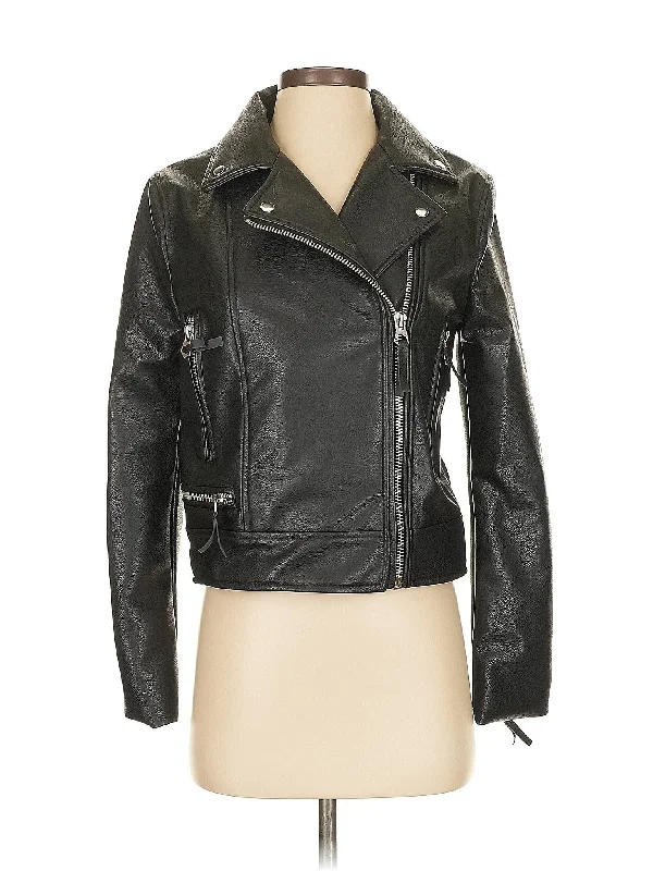 Limited Stock Faux Leather Jacket