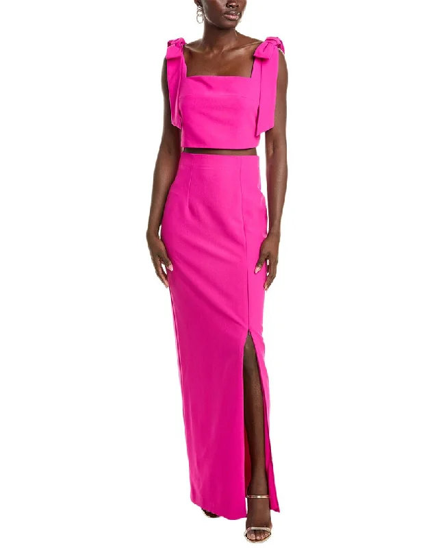 Exclusive Online Offer Black Halo Clayton 2pc Gown