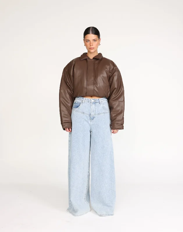 Blowout Deals Paloma Bomber Jacket (Chocolate)