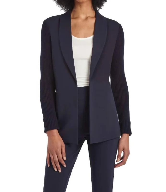 Columbia Blazer In Navy