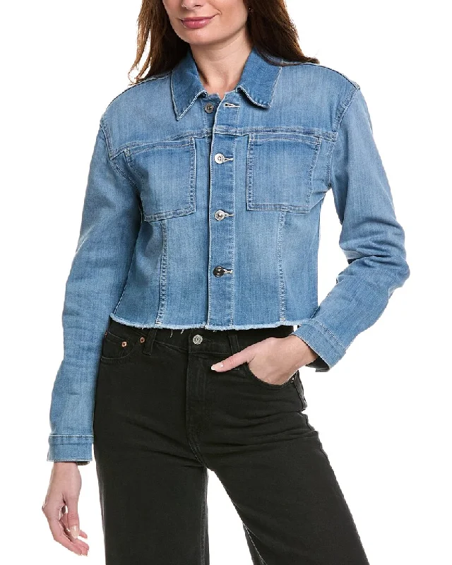 HUDSON Jeans Cropped Denim Jacket