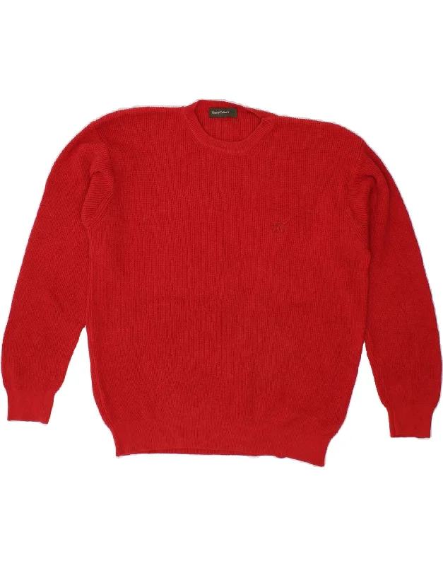 Midnight Madness HENRY COTTONS Womens Crew Neck Jumper Sweater UK 16 Large Red Cotton Midnight Madness HENRY COTTONS Womens Crew Neck Jumper Sweater UK 16 Large Red Cotton
