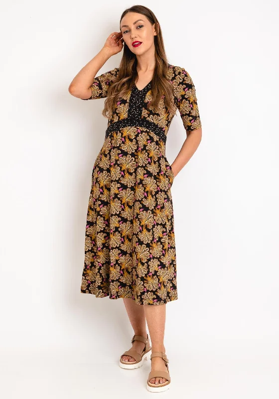 Year-End Sale White Stuff Esme Print Jersey Dress, Multi