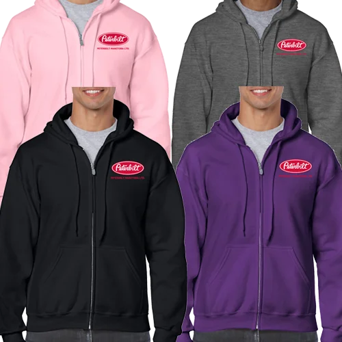 Peterbilt Manitoba Gildan Zip Hoodie