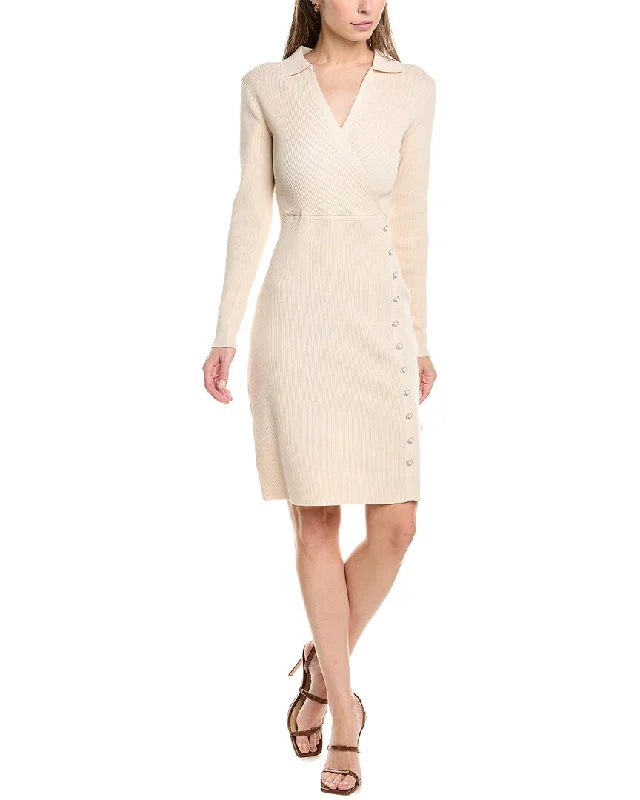 While Supplies Last Nanette Nanette Lepore Surplice Sweaterdress