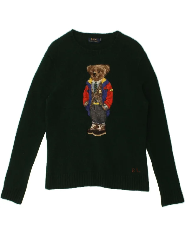 Online Specials POLO RALPH LAUREN Womens Boat Neck Jumper Sweater UK 16 Large Green Online Specials POLO RALPH LAUREN Womens Boat Neck Jumper Sweater UK 16 Large Green