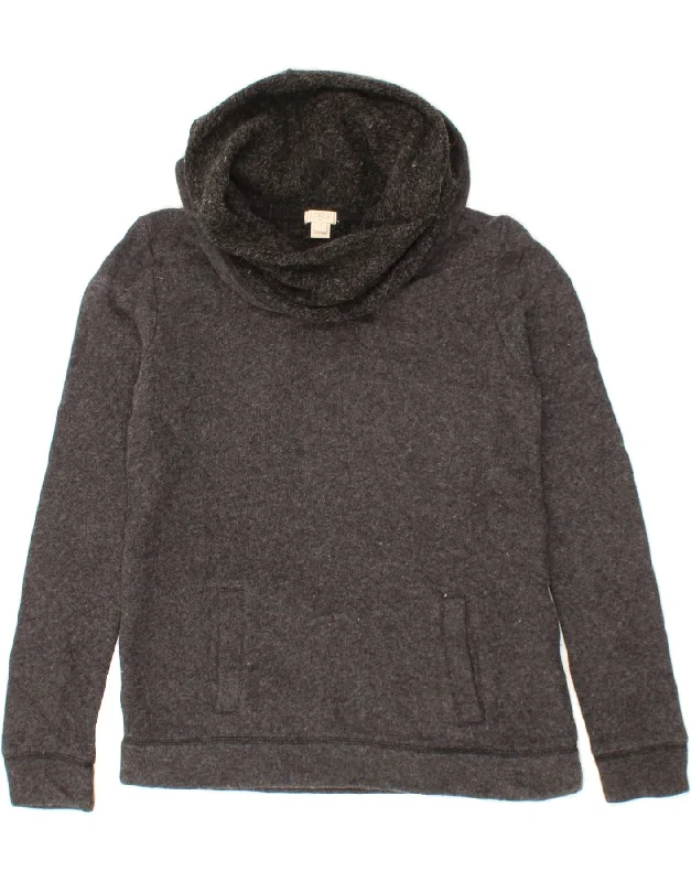 Grand Opening Sale J. CREW Womens Sweatshirt Jumper UK 10 Small Grey Cotton