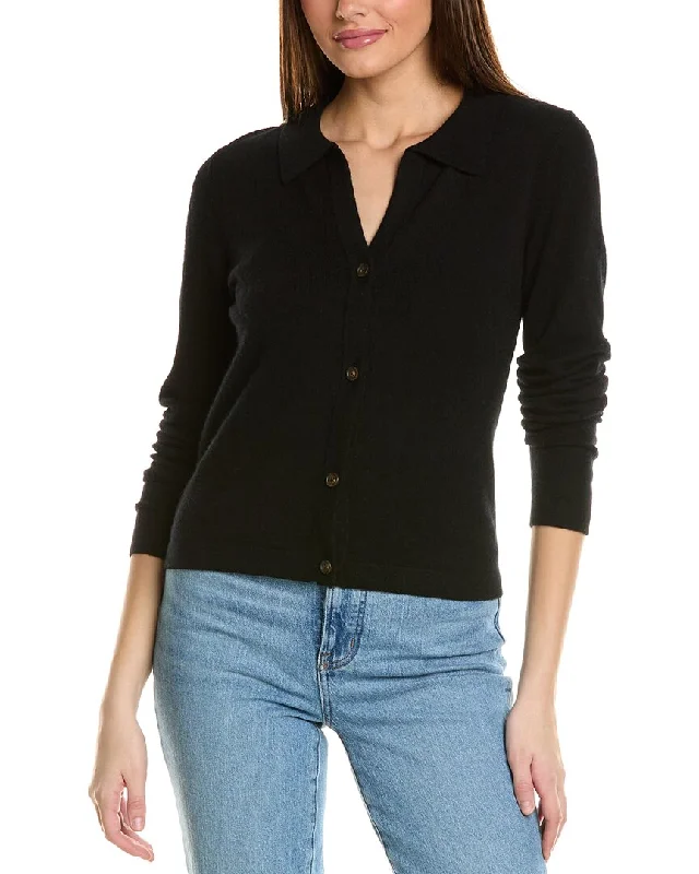 Lowest Price Amicale Cashmere Collared Dress Cashmere Cardigan
