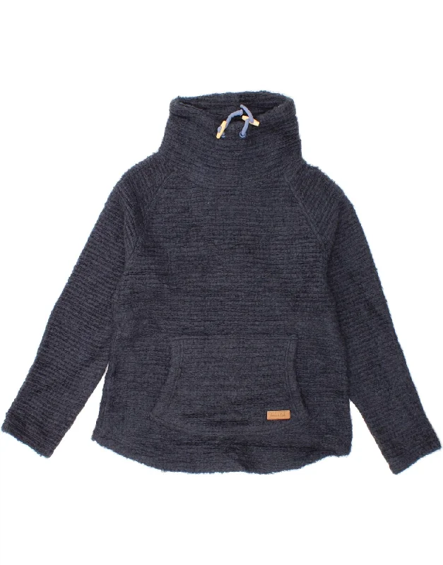 Special Savings WEIRD FISH Womens Sweatshirt Jumper UK 14 Large  Navy Blue Acrylic