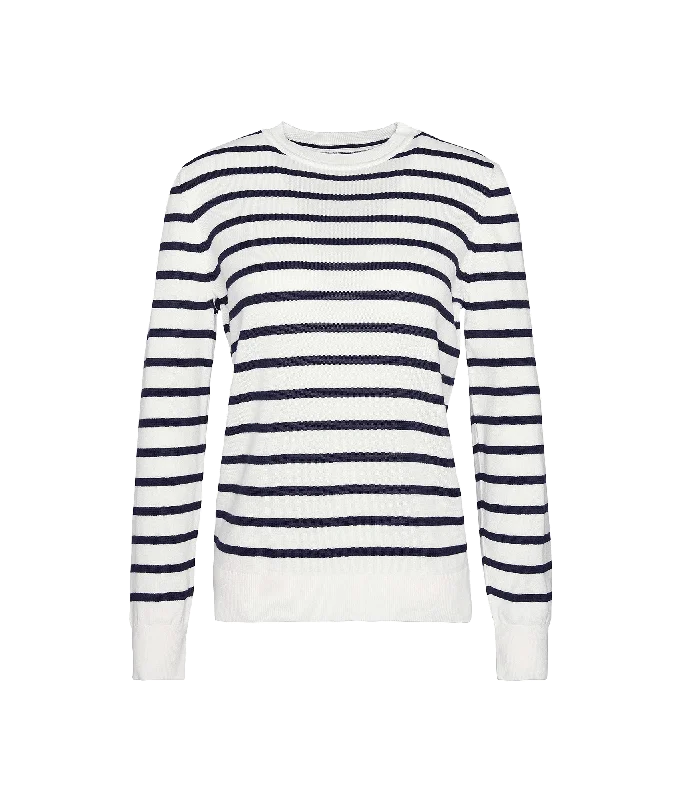 Mega Deal Ellewood Striped Crew Neck Jumper - Multi