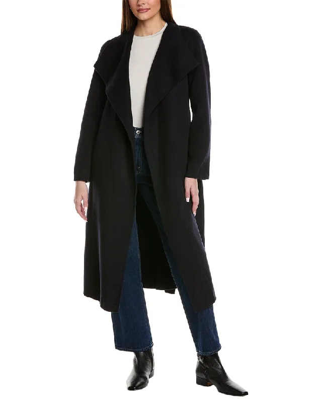 Reiss Valentina Wool-Blend Scarf Coat