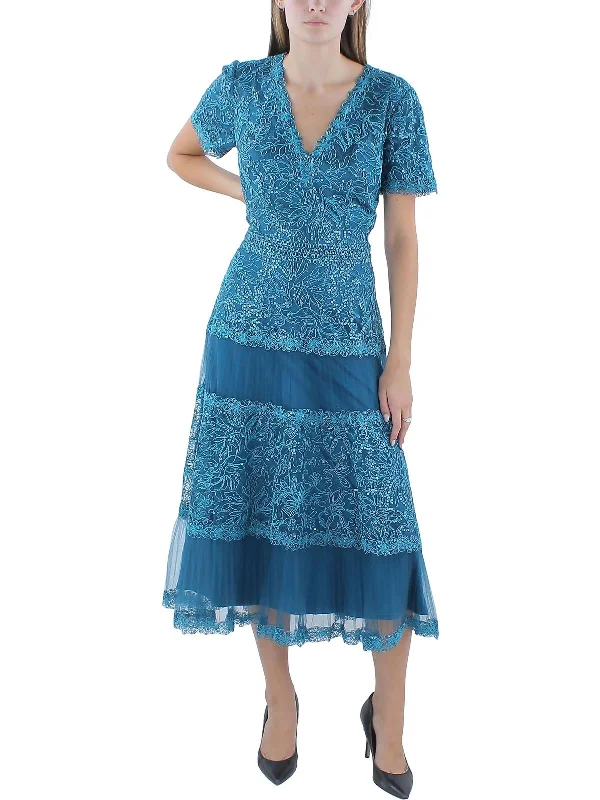 Huge Discounts Womens Soutache Long Cocktail And Party Dress