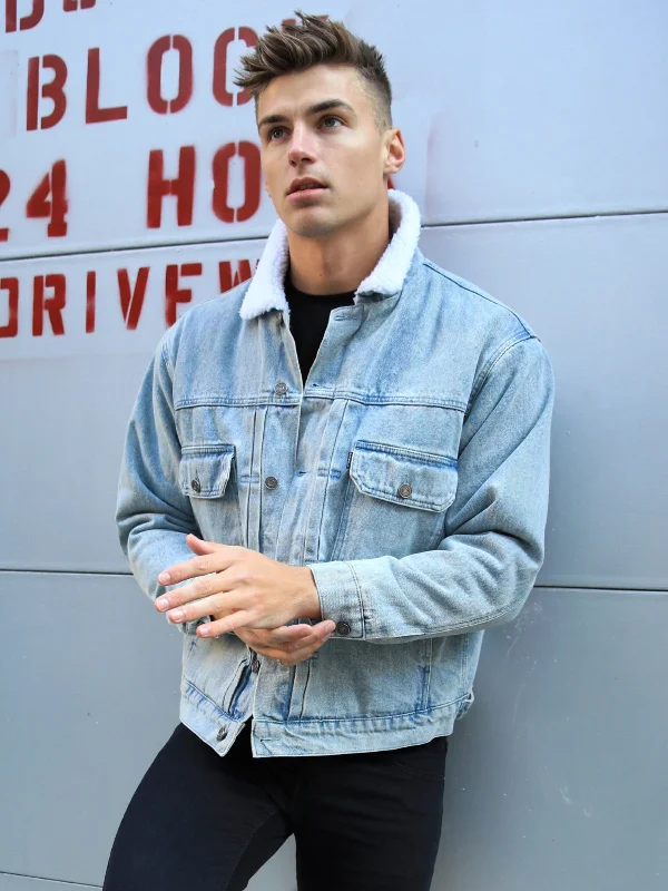Today Only Raleigh Denim Jacket - Light Blue
