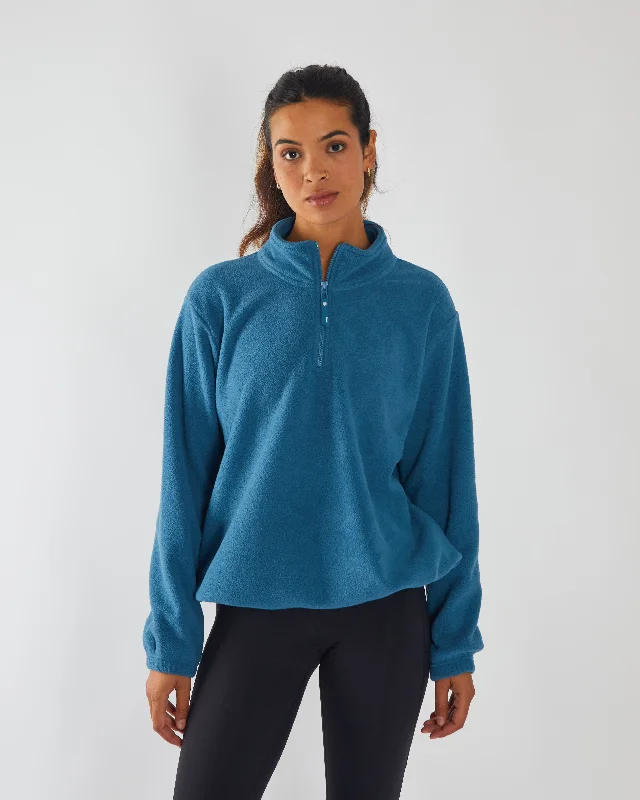 Pixie Fleece Half Zip Midnight