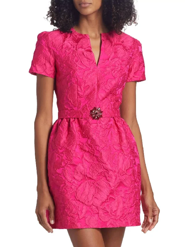 Rue Dress In Fuchsia