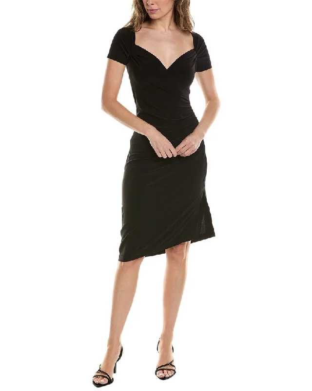Today Only Norma Kamali Sweetheart Side Drape Sheath Dress