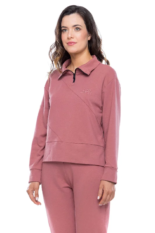 Daily Deals Duo Sweatshirt - Old Pink