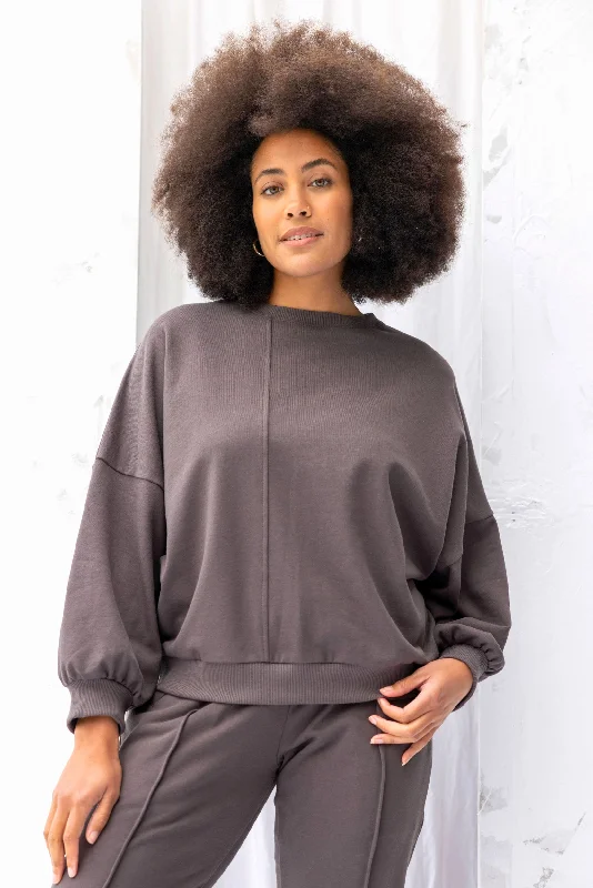 Early Bird Discount Around Sweatshirt | Charcoal