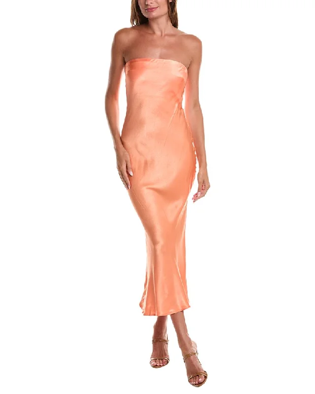 Final Clearance FATE Strapless Slip Dress