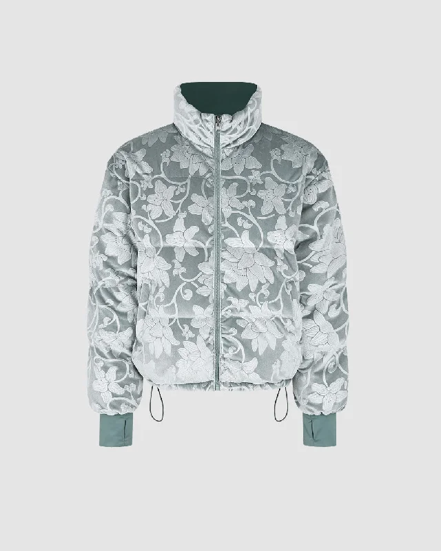 Deal Dash Jade Burnout Pottery Puffer