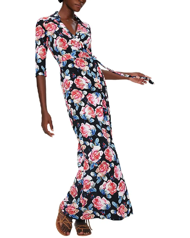 Huge Discounts Diane von Furstenberg Abigail Silk Maxi Dress