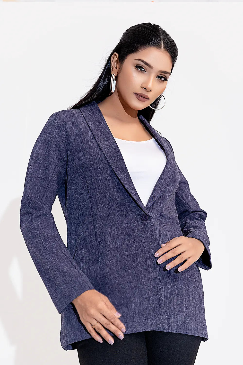 Today’s Deal Semi-Formal Coat With Shawl Collar