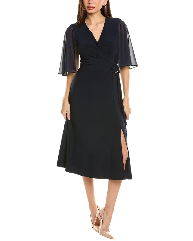 Savings Event Joseph Ribkoff Buckle Side Midi Dress