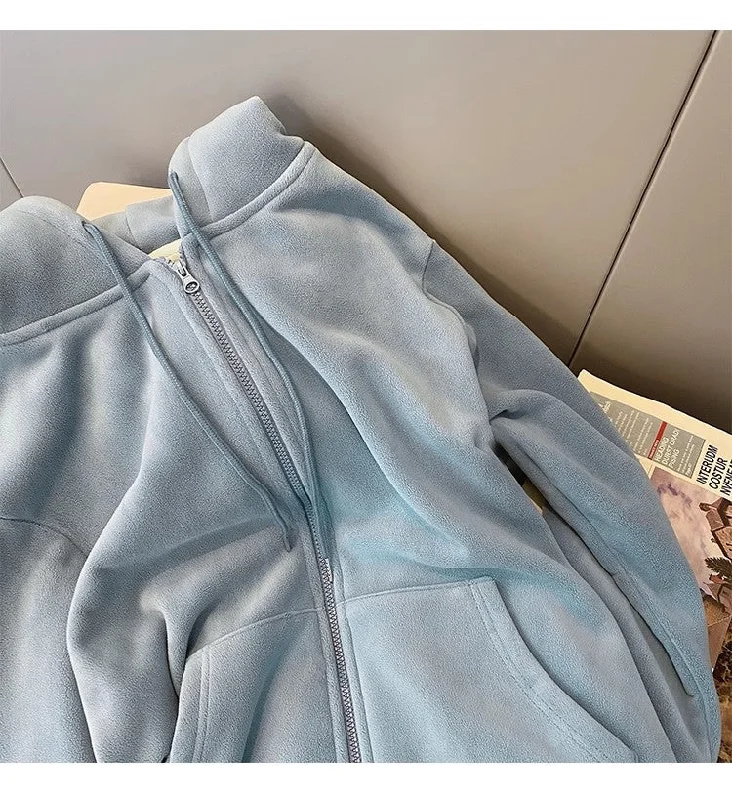 Super Sale zipper cardigan jacket trendy    S4927