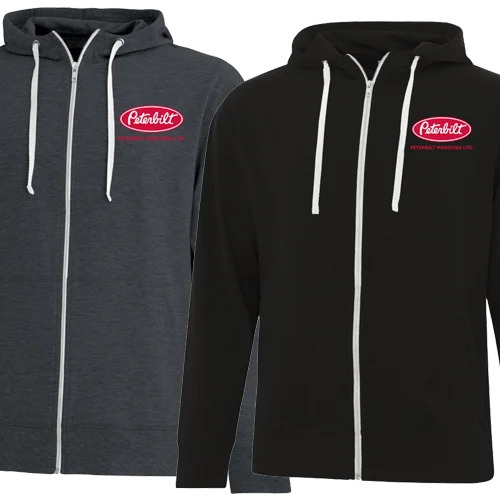 Peterbilt Manitoba Light Weight Full Zip Hoodie