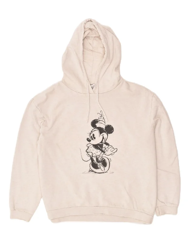 Take Advantage DISNEY Womens Graphic Hoodie Jumper UK 18 XL Grey