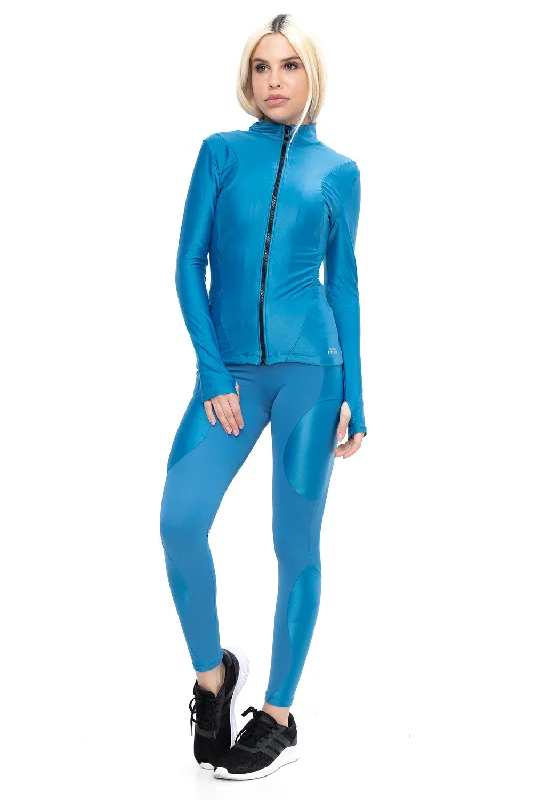 Act Fast Organic Jacket - Ocean Blue