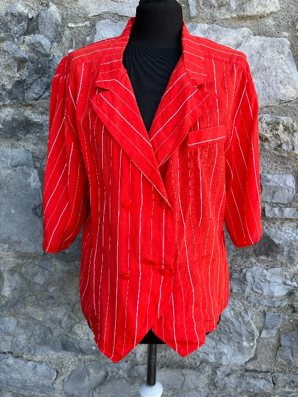 Savings Galore Red stripy jacket uk 12-14