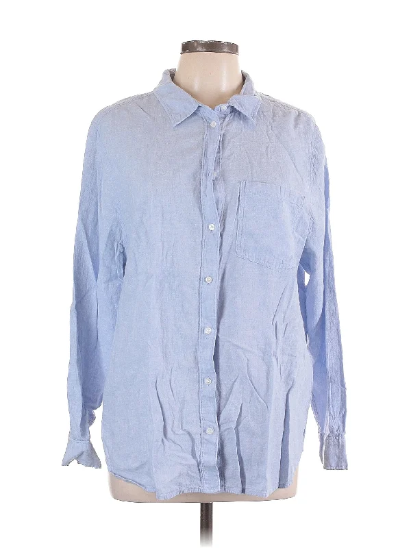 Savings Galore Long Sleeve Button Down Shirt