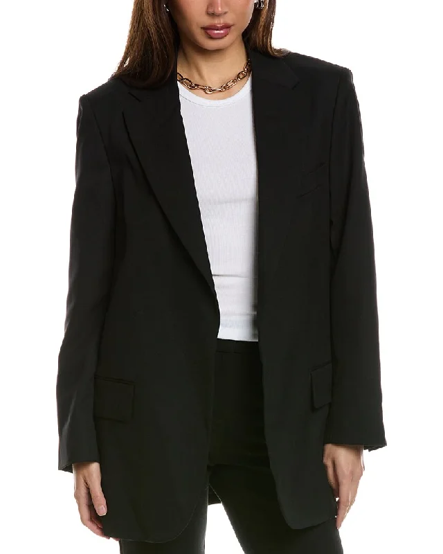 Reiss Alia Oversized Wool-Blend Blazer