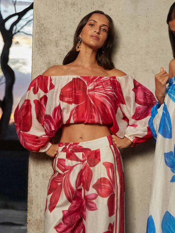 Great Bargains ANTIGUA FLORAL BLOUSE