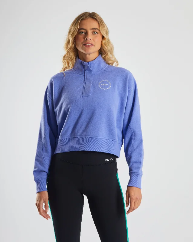 Special Offer Steffi Half Zip Blueberry Crush