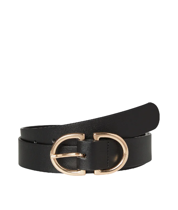 Major Savings Sara Coated Belt - Black