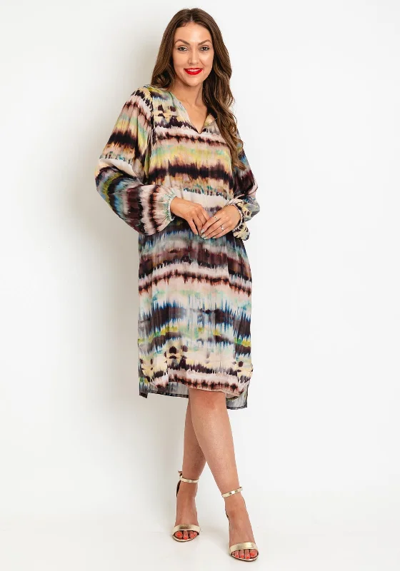 Epic Deals Masai Nasrin Oversized Smock Dress, Misty Rose