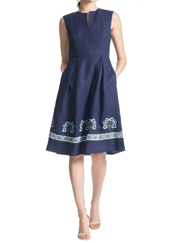 Christina Dress In Navy